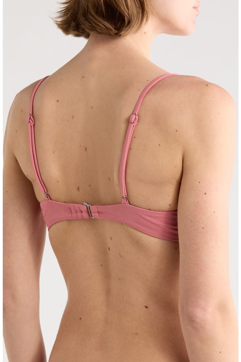 Irene Reversible Underwire Bikini Top, Alternate, color, PINK