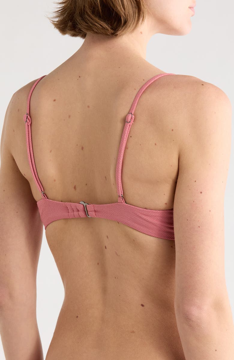 Maaji Irene Reversible Underwire Bikini Top, Alternate, color, Pink