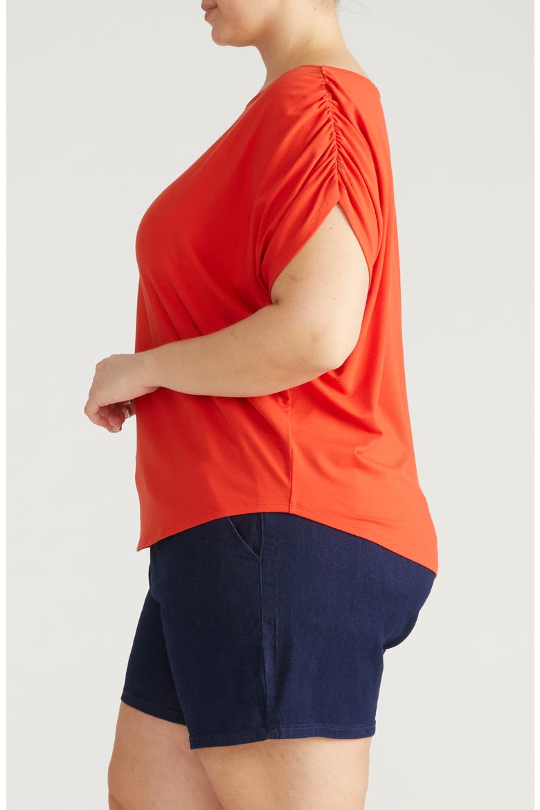 Helena Divine Jersey Top, Alternate, color, SHORELINE SUNSET