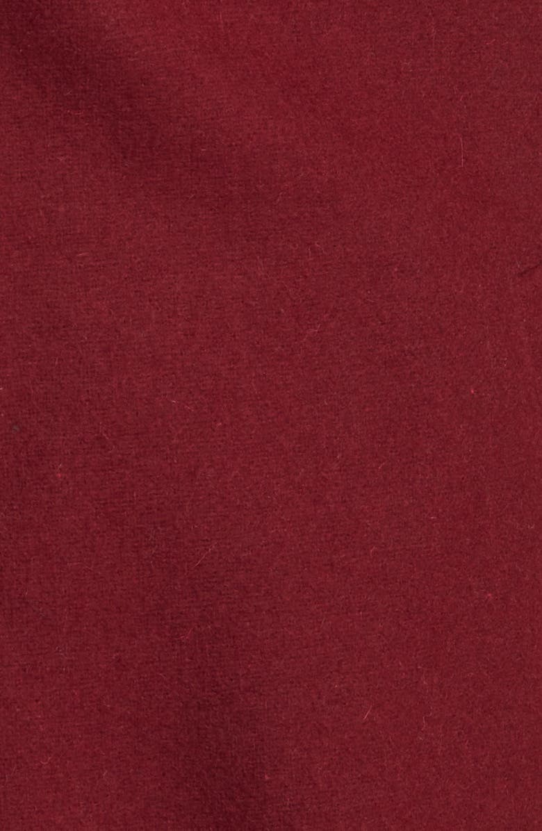 ONE OF THESE DAYS Horseshoe Cardinal Wool & Leather Varsity Bomber Jacket, Alternate, color,