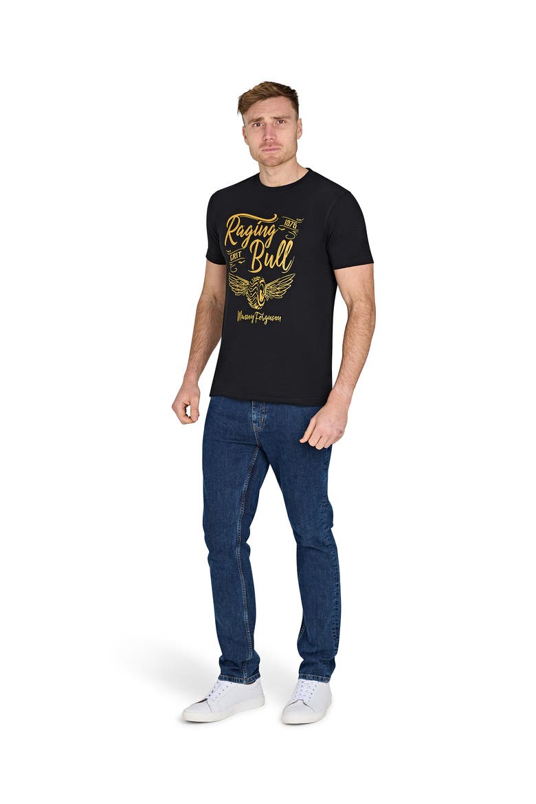 MF Wings Print T-Shirt, Alternate, color, Black