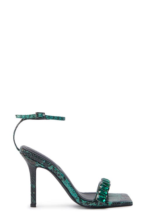 Azalea Wang Arjun Lug Sole Boot In Green