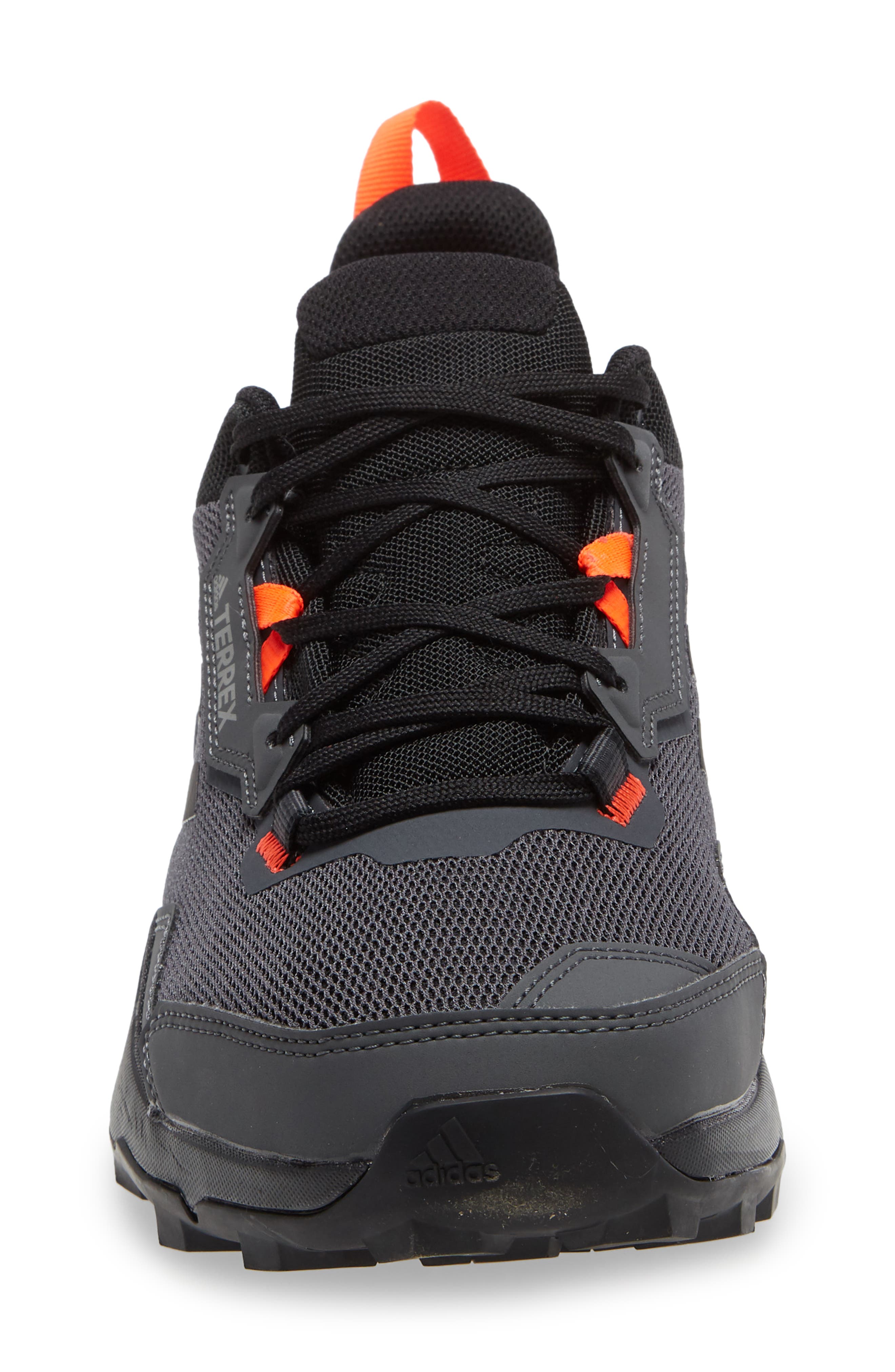Terrex AX4 Primegreen Hiking Shoe, Alternate, color, GREY SIX/ SOLAR RED