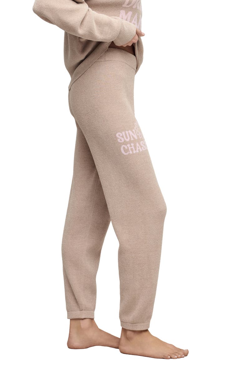 CozyChic Ultra Lite® Smiley Sun Chaser Joggers, Alternate, color, WILLOW MULTI