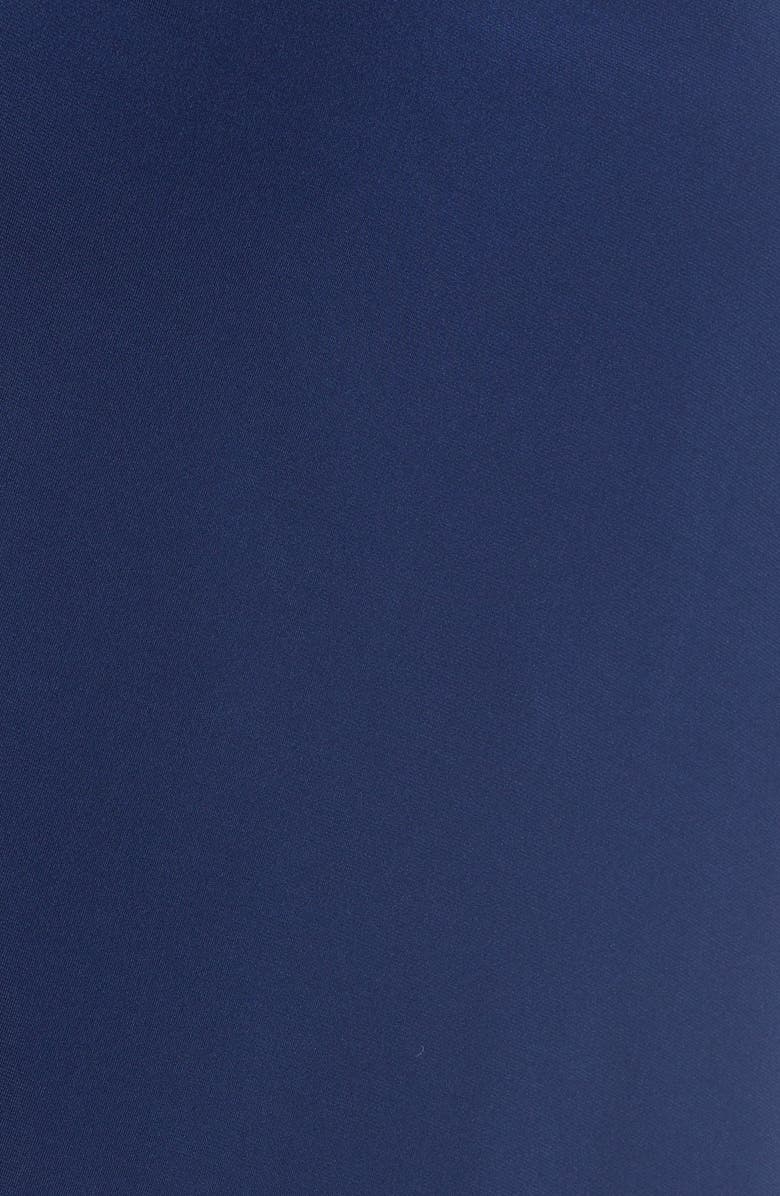 Sam Edelman Drape Neck Midi Dress, Alternate, color, 