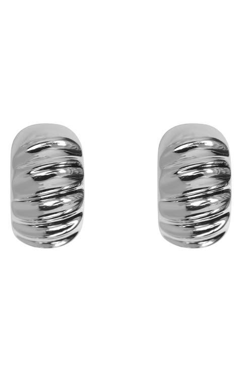 Ripple Stud Earrings