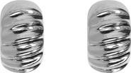 ARGENTO VIVO Ripple Stud Earrings