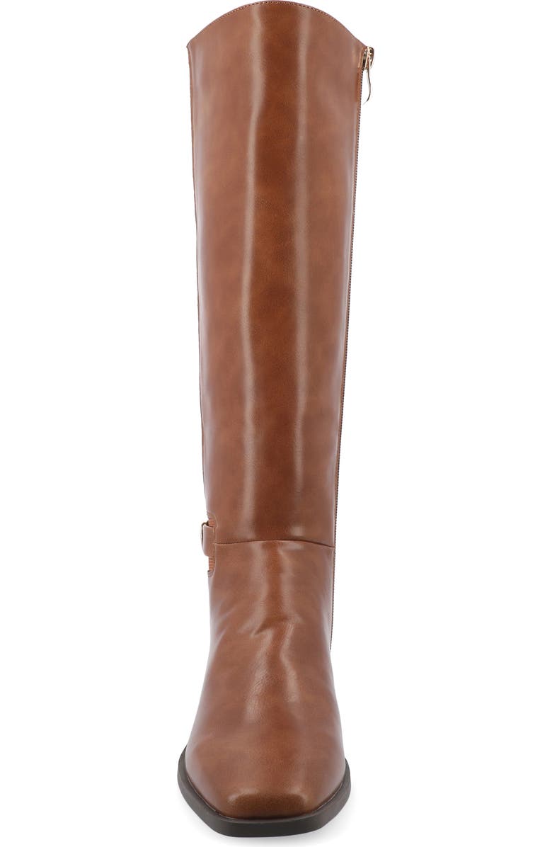 Journee Collection Londyn Boot, Alternate, color, Cognac