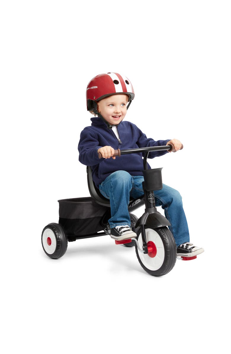 Radio Flyer City 4-in-1 Stroll 'N Trike, Alternate, color, Gray