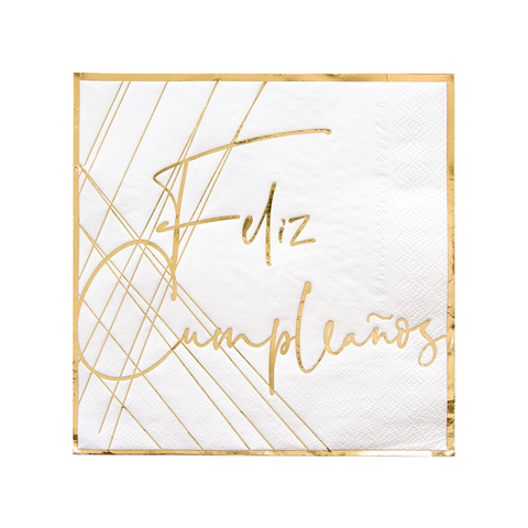 Feliz Cumpleaño Large Napkins