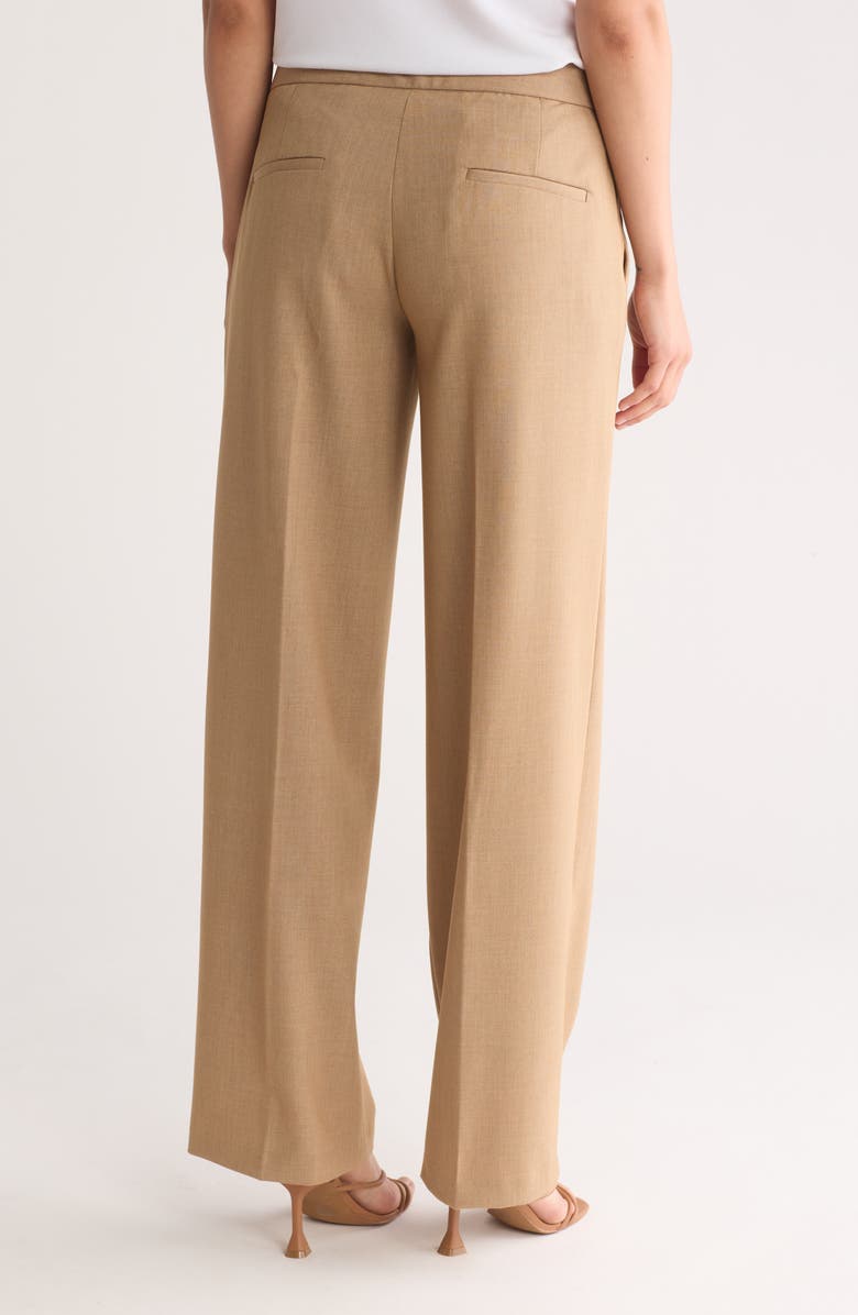 Amanda & Chelsea Wide Leg Trousers, Alternate, color, Camel