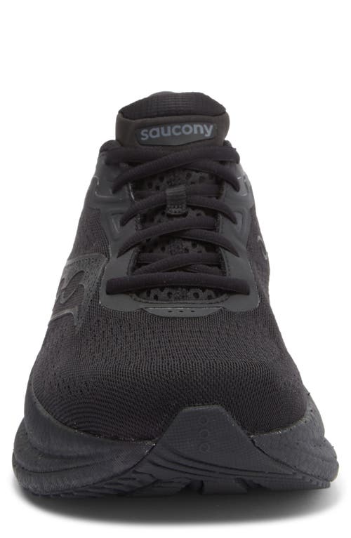 Saucony Triumph 23 Running Shoe In Black