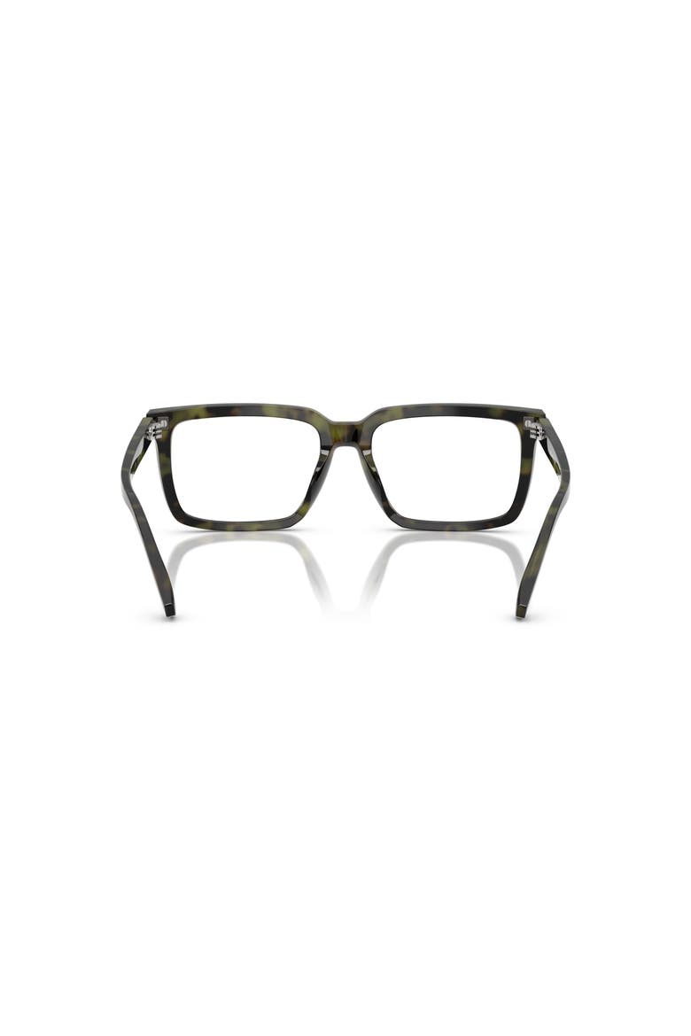 55mm Square optical glasses, Alternate, color, Green