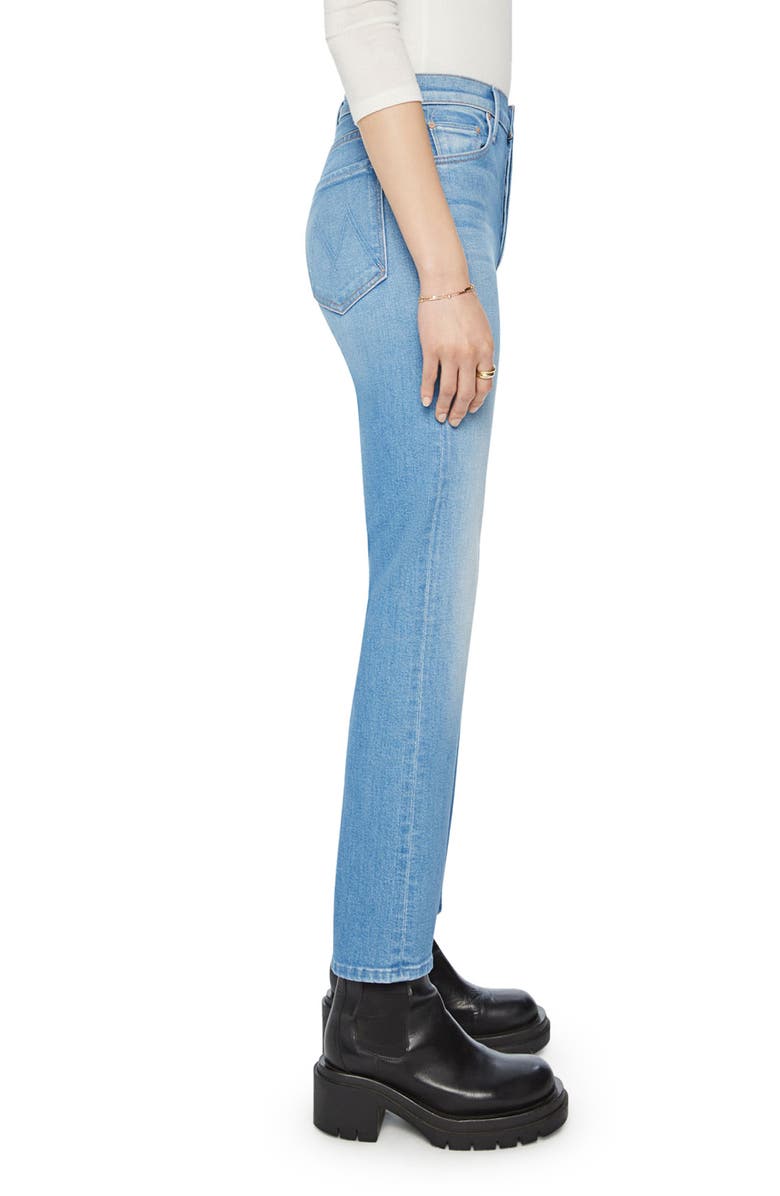 MOTHER The Tomcat High Waist Crop Straight Leg Jeans, Alternate, color, 