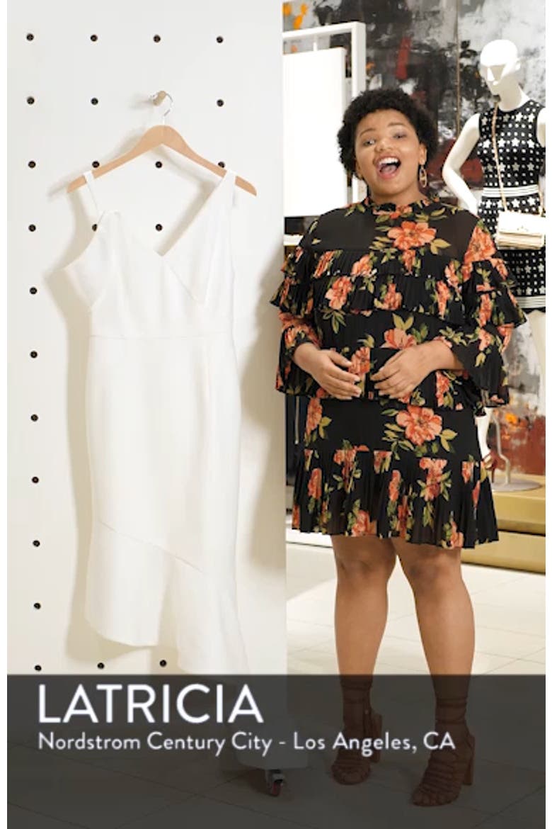 Sleeveless Asymmetrical Midi Dress video