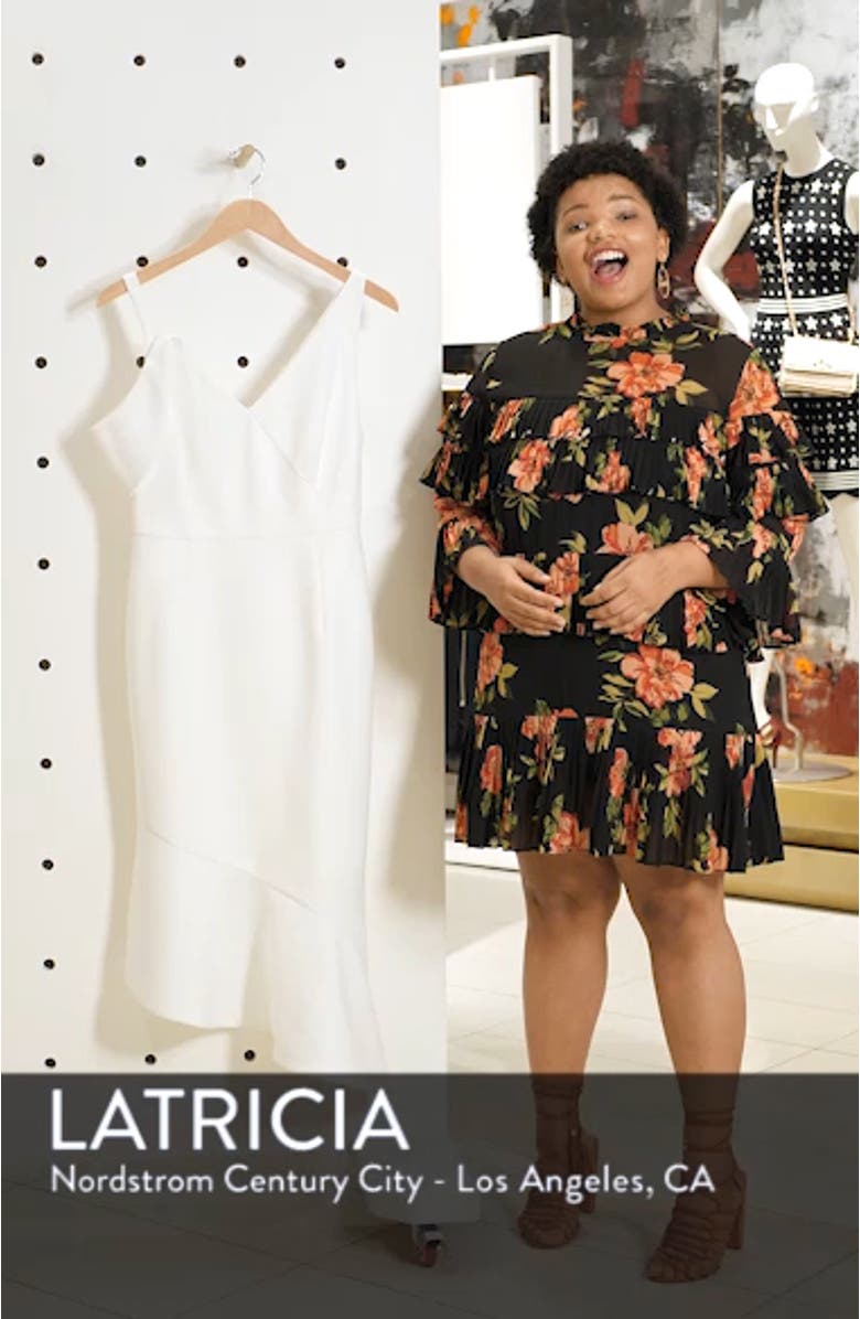 Sleeveless Asymmetrical Midi Dress, sales video thumbnail