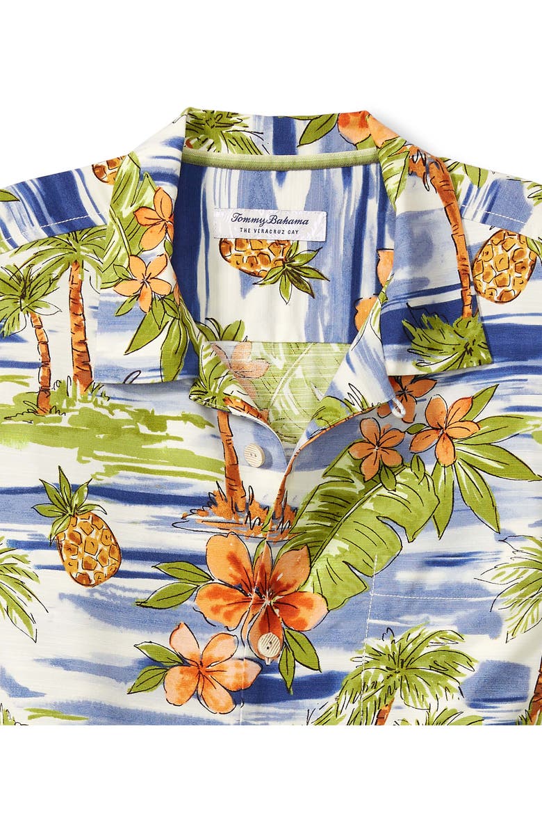 Tommy Bahama Veracruz Cay Horizon Isles Button-Up Camp Shirt, Alternate, color,