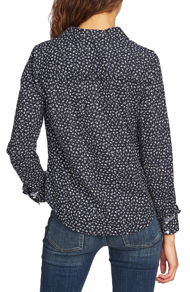 Court & Rowe Harley Button-Up Shirt, Alternate, color, Rich Black