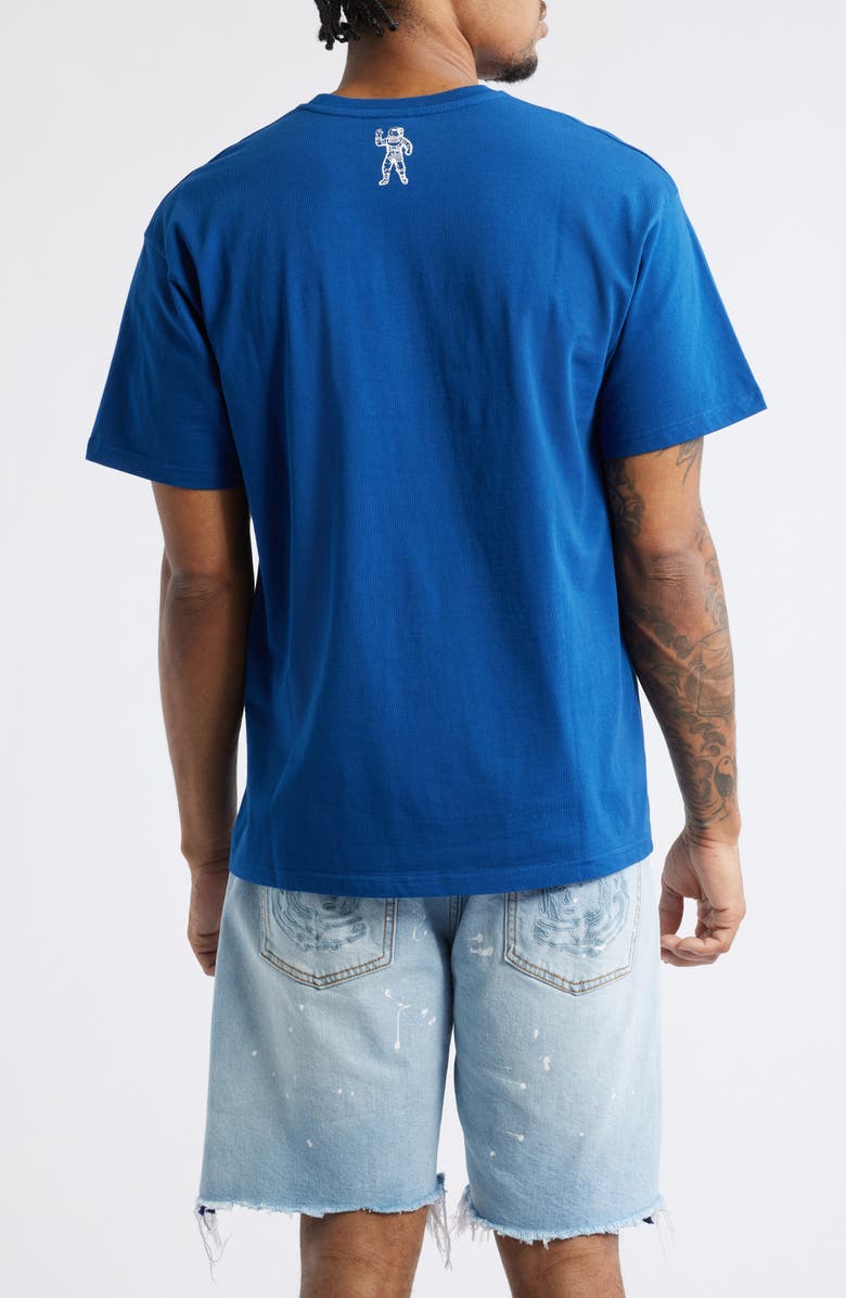 Billionaire Boys Club BB Diamond Wall Graphic T-Shirt, Alternate, color, Navy Peony