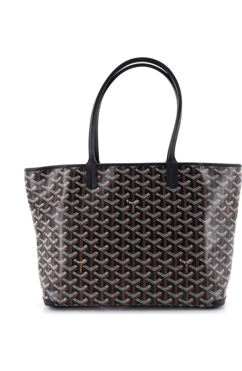 Pre-Owned Goyard Artois Tote Coated Canvas PM, Alternate, color, Black