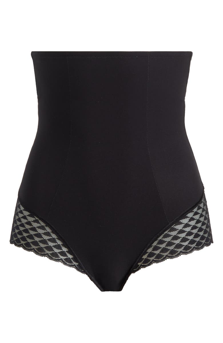 Simone Perele Subtile High Waist Shaper Briefs, Main, color, Black