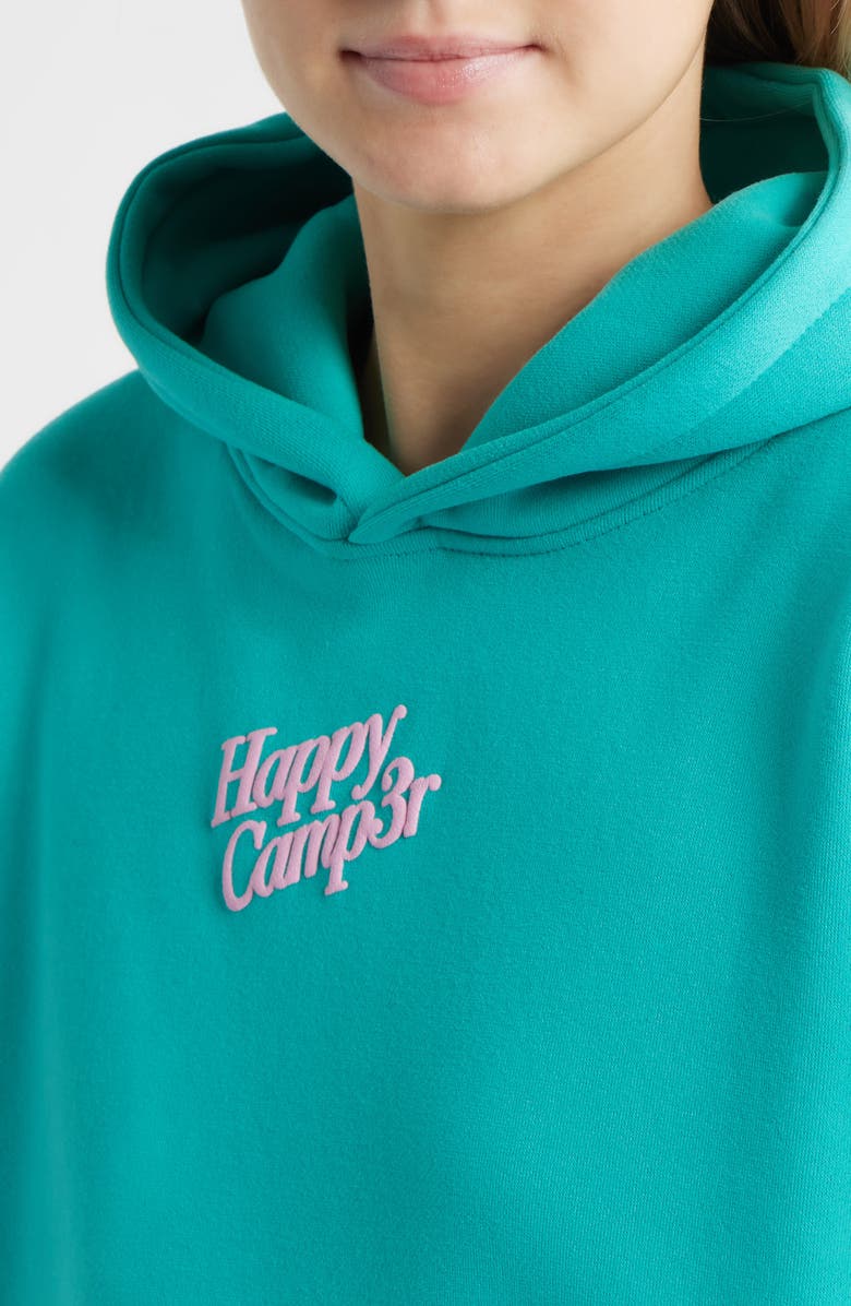 HAPPY CAMP3R Puff Series Hoodie, Alternate, color, Candy Teal