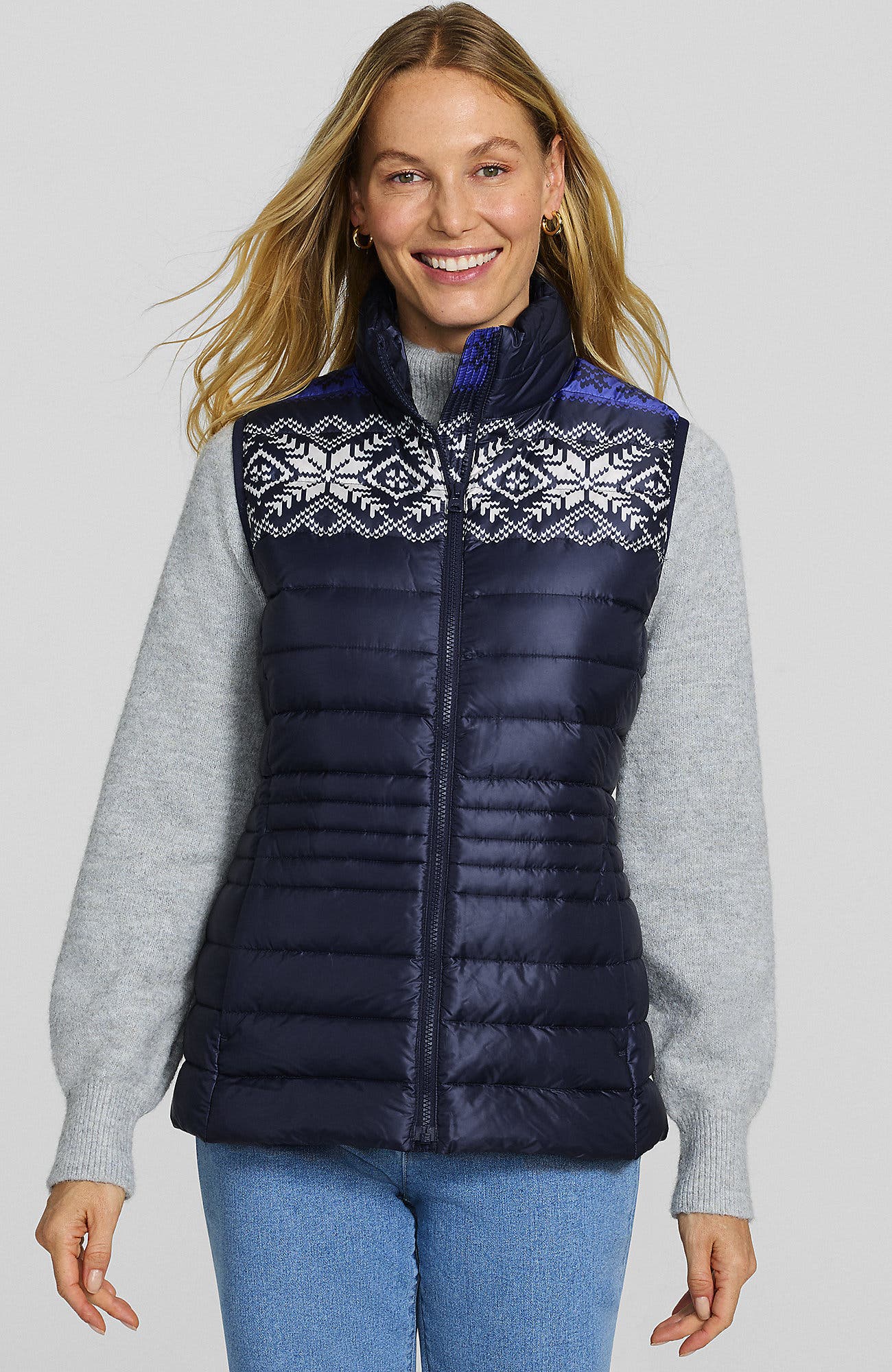 Deep Sea Navy Fairisle