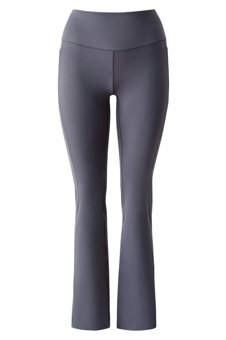 Revive Pocket Flare Leggings, Alternate, color, ASPHALT