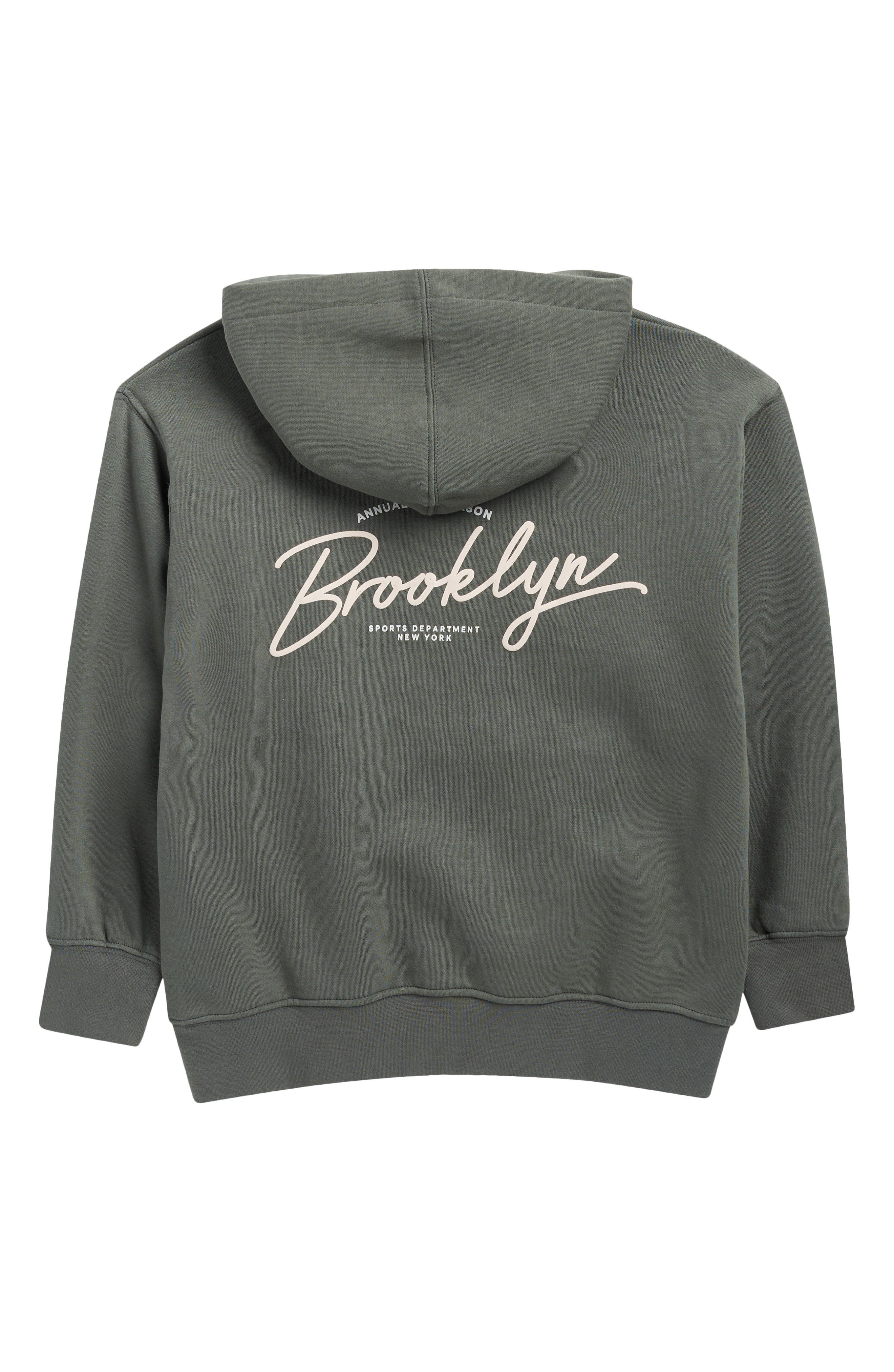 DENIM AND FLOWER Kids' Logo Pullover Hoodie (Men) | Nordstromrack