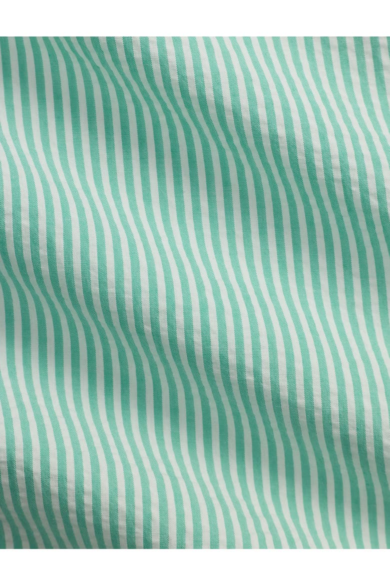 Big & Tall Seersucker Stripe Sport Shirt, Alternate, color, KEYWEST GREEN WHITE
