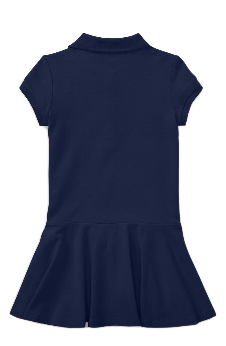 Polo Ralph Lauren Kids' Cotton Piqué Polo Dress, Alternate, color, Refined Navy