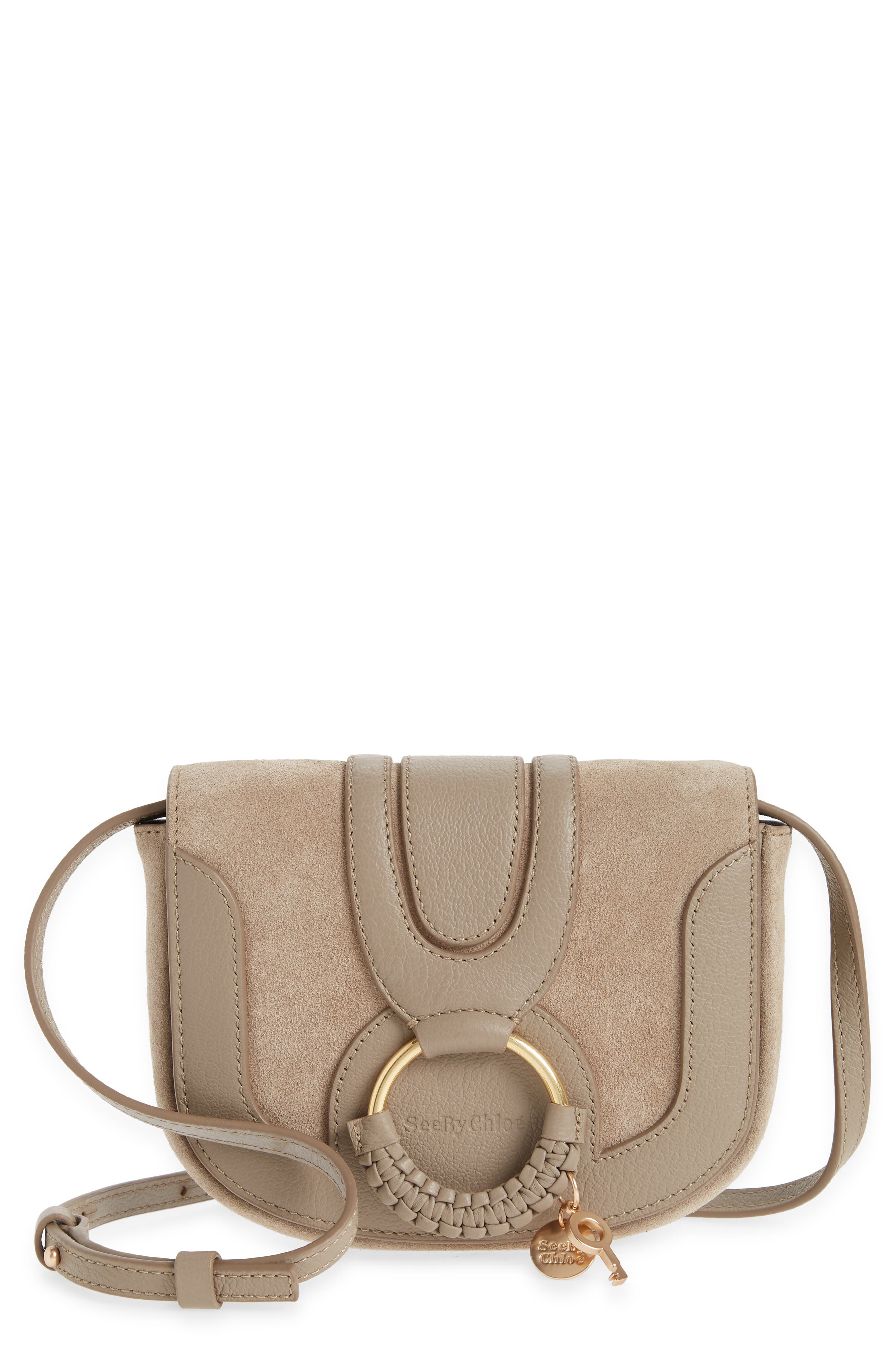 See by Chloé Mini Hana Leather Bag, Main, color, 