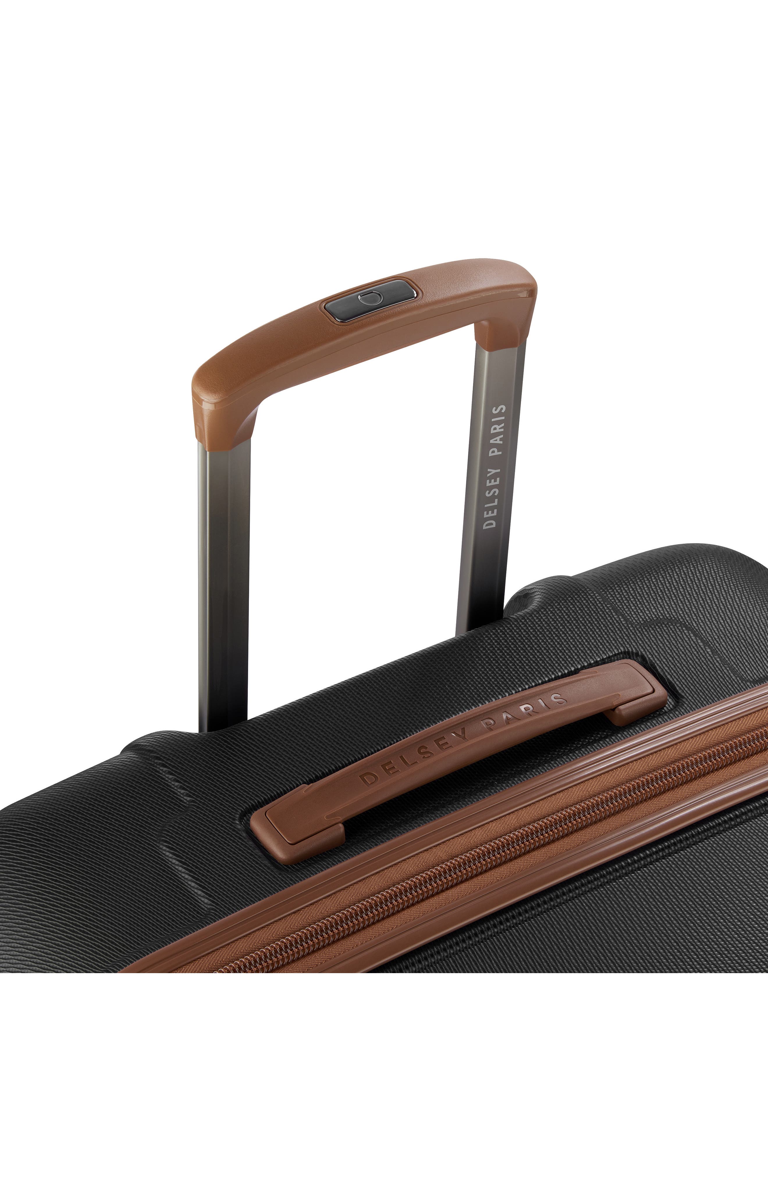 DELSEY Flanerie 28-Inch Hardside Spinner Luggage, Alternate, color, Black/ Brown