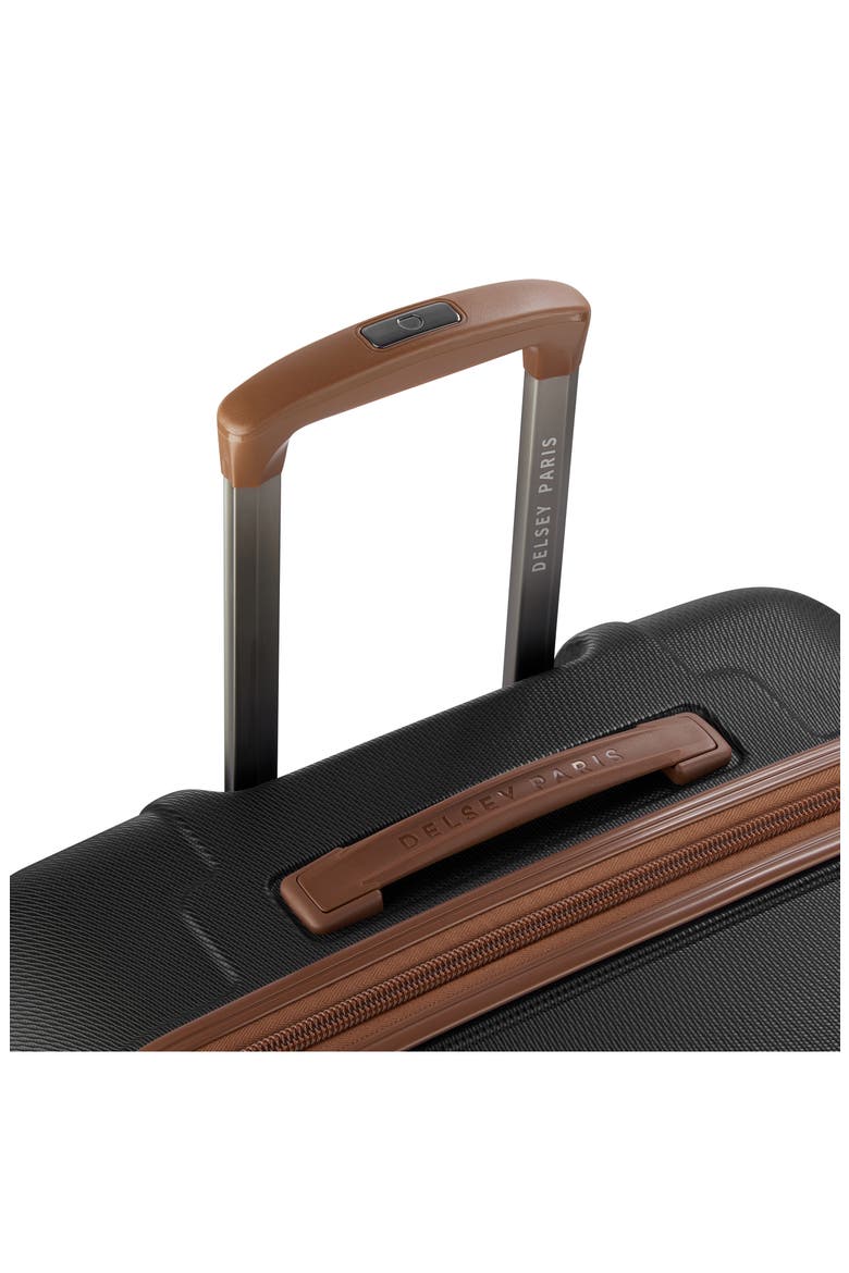 Flanerie 28-Inch Hardside Spinner Luggage, Alternate, color, BLACK/ BROWN