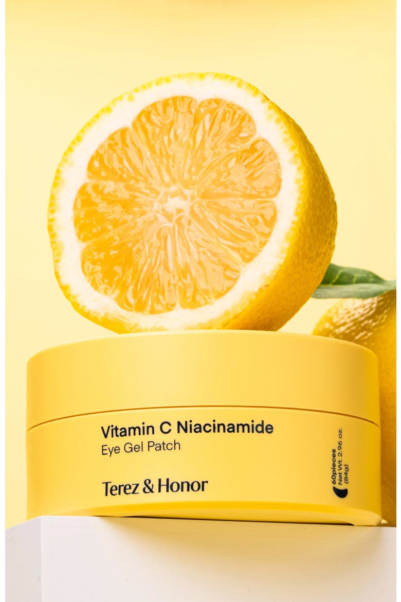 Vitamin C Niacinamide Eye Gel Patch, Alternate, color, Yellow