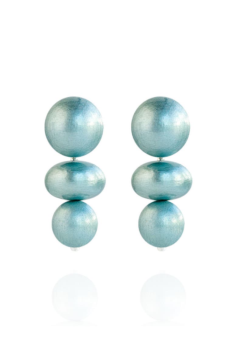 Nola Earrings, Main, color, Aqua Blue