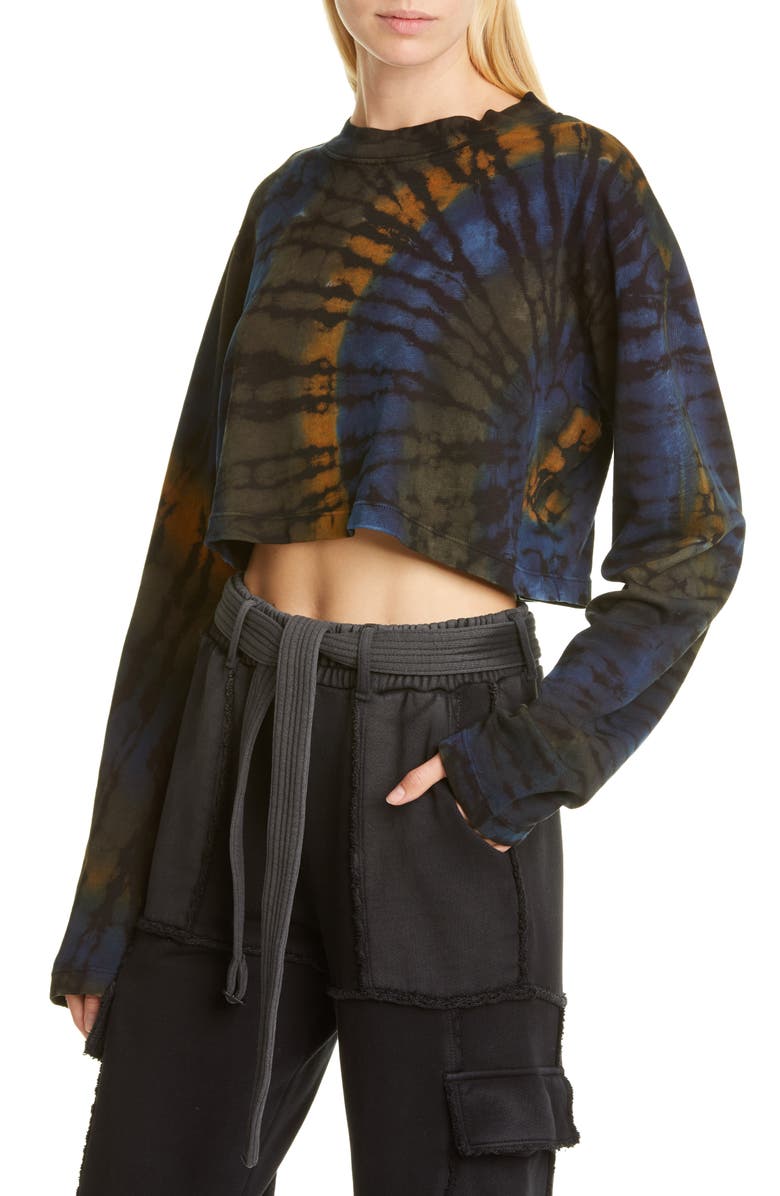 COTTON CITIZEN Tokyo Tie Dye Crop Tee, Alternate, color,