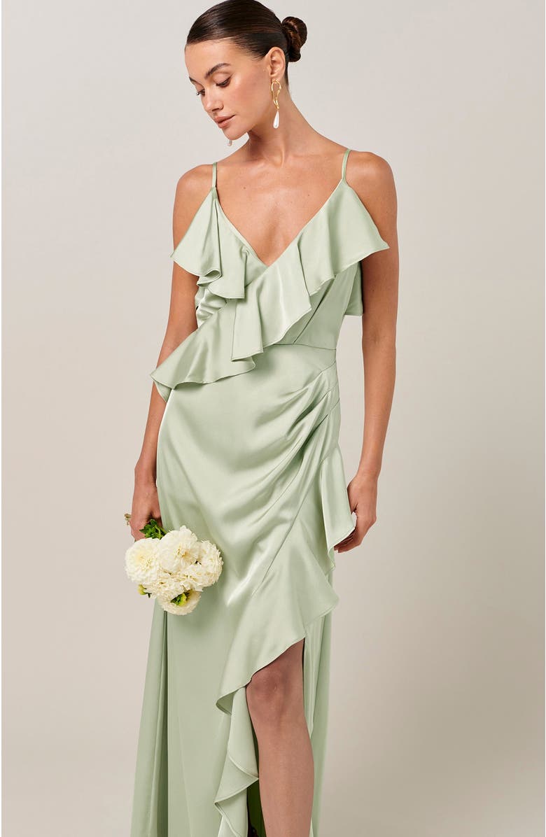 SAVEL Eloise Maxi Dress, Alternate, color, Sage Green