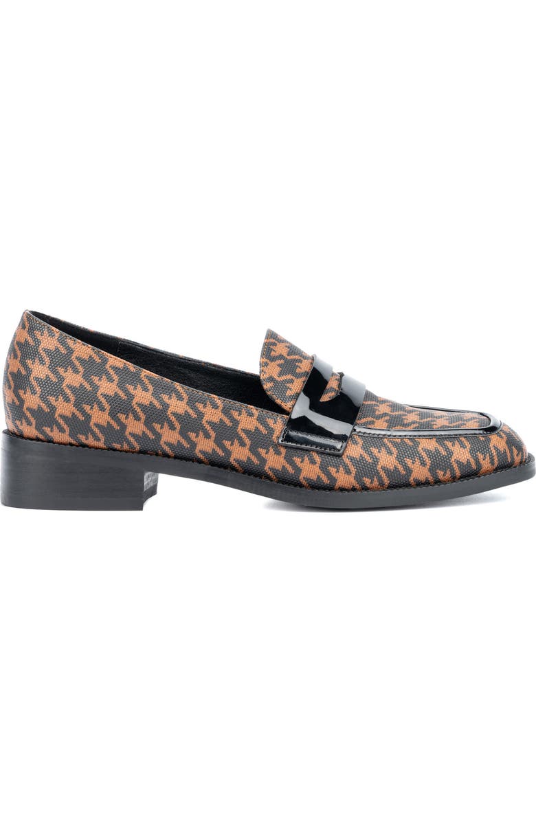 TORGEIS Teagan Penny Loafer, Alternate, color, Brown