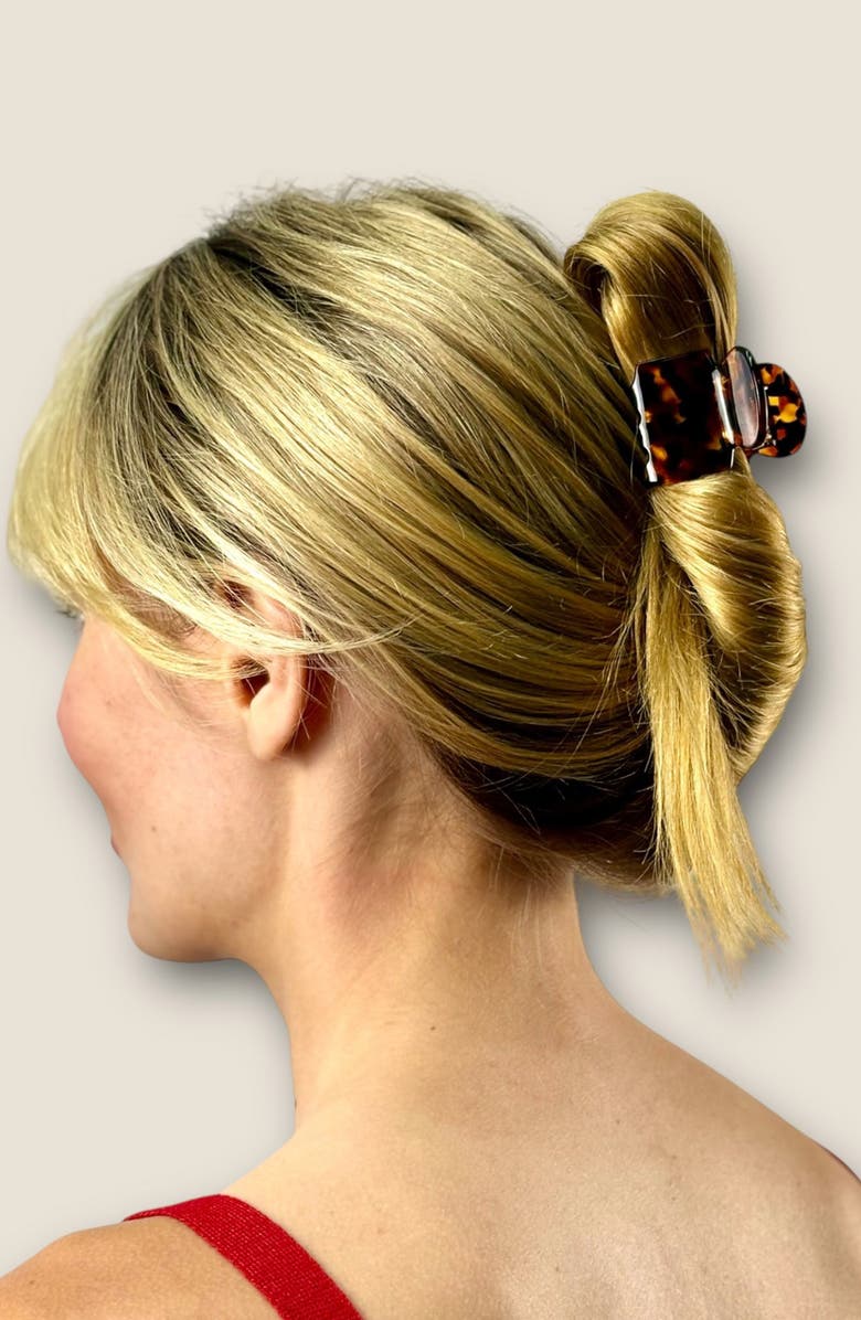 Ficcare Assorted 2-Pack Rita Claw Clips, Alternate, color, Ivory Tokyo Rusty Army