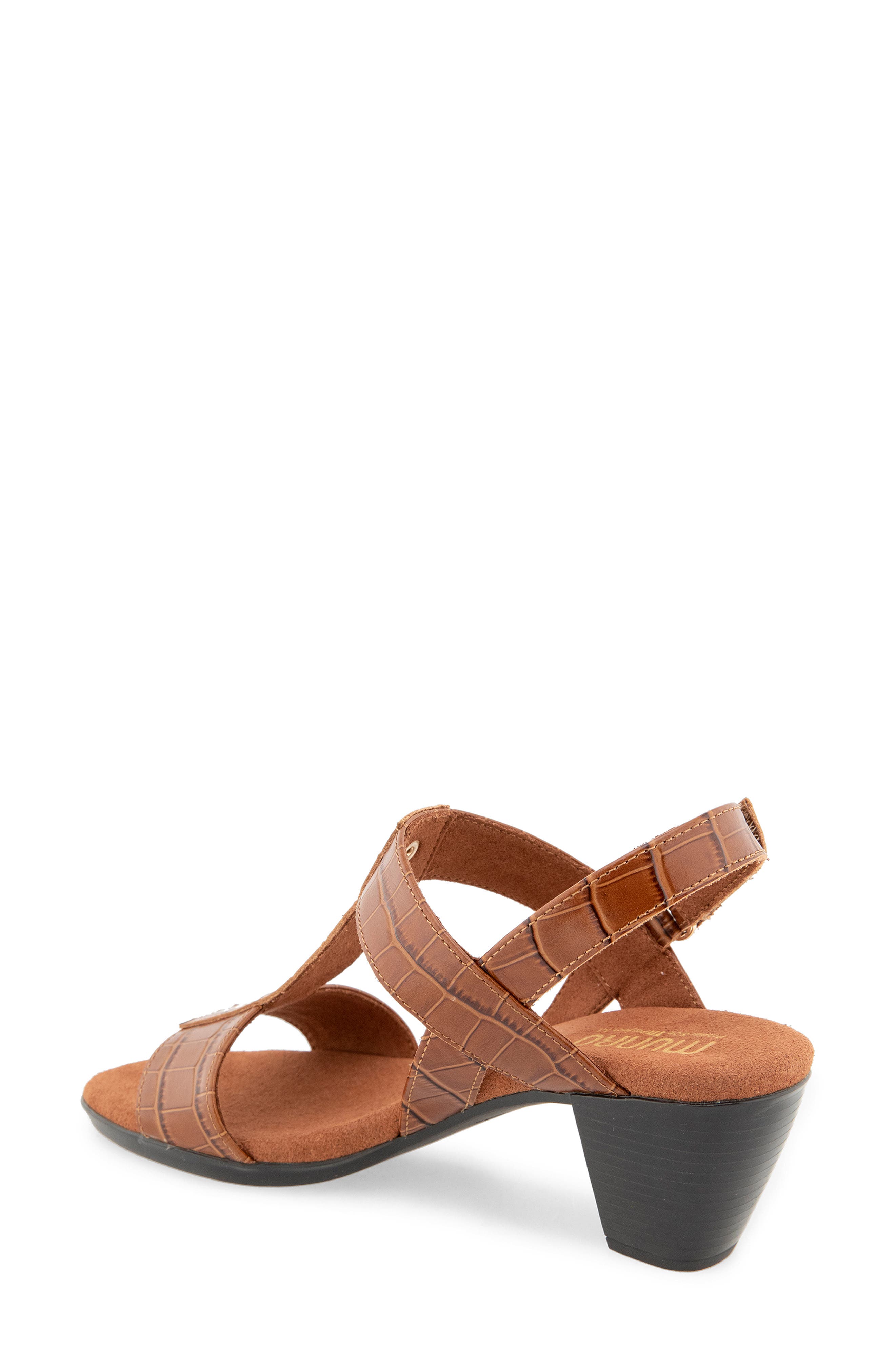 Willow Slingback Sandal, Alternate, color, TAN LEATHER CROCO