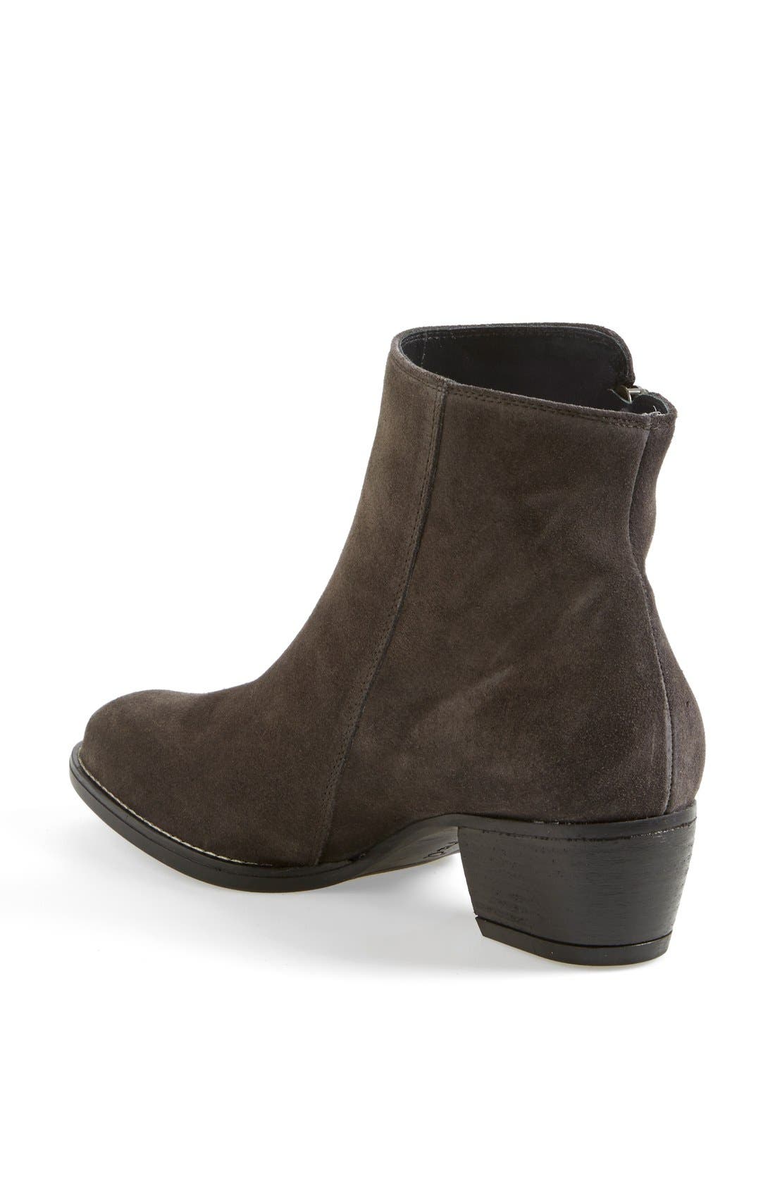 'Allison' Suede Boot, Alternate, color, ANTHRAZITE SUEDE
