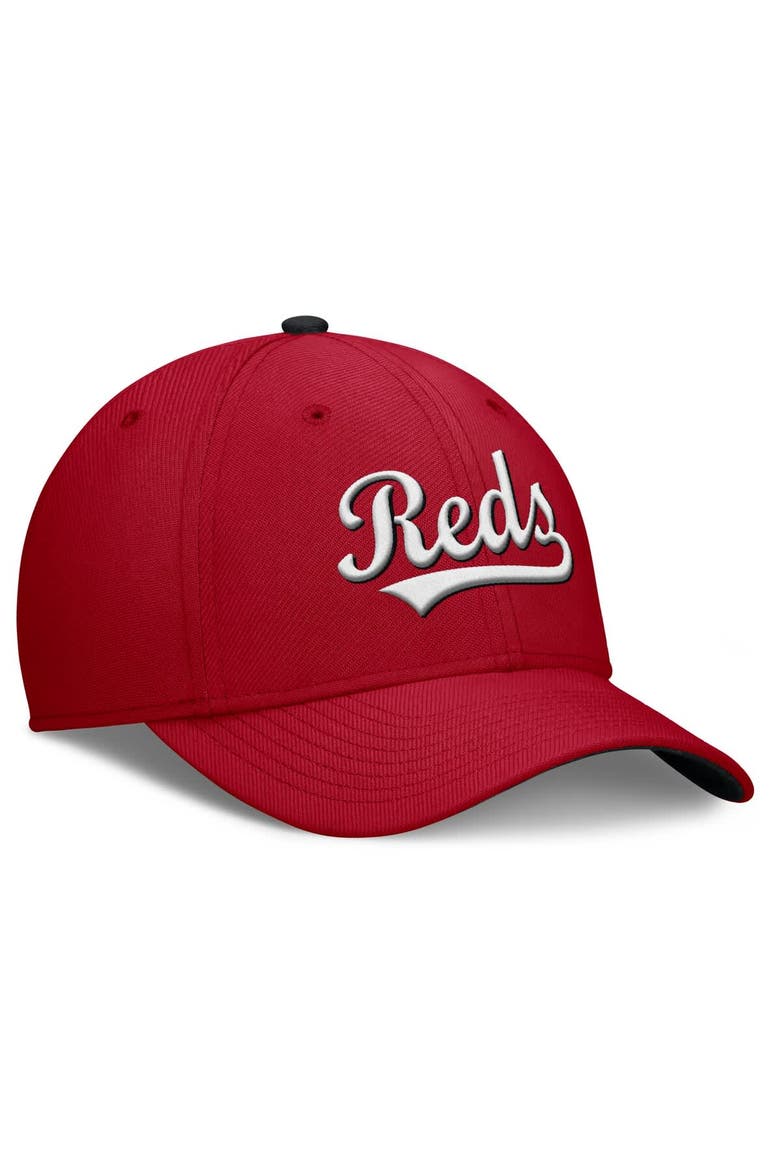 Men's Nike Red Cincinnati Reds Primetime Rise Dri-FIT Flex Hat, Alternate, color, Red