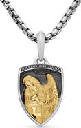David Yurman Men's St. Michael Shield Amulet