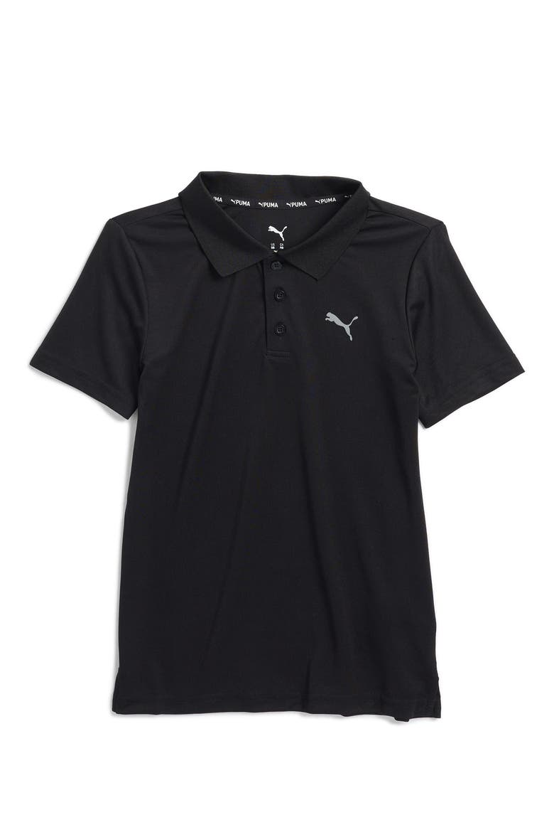 Kids' Active Essentials Polo, Main, color, BLACK