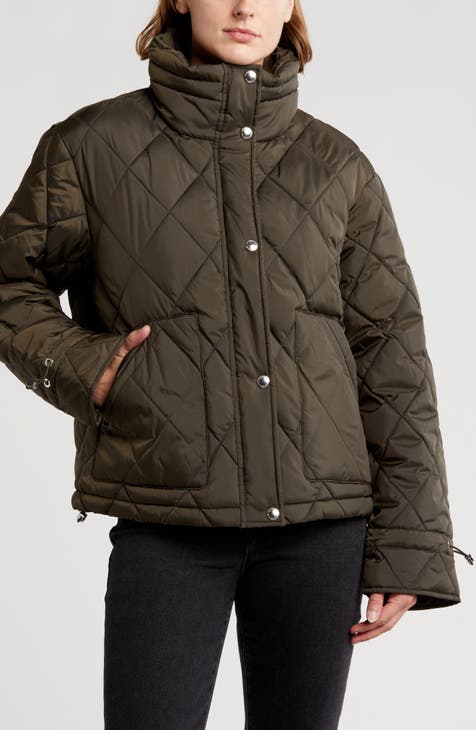 Patch Pocket Quilted Jacket