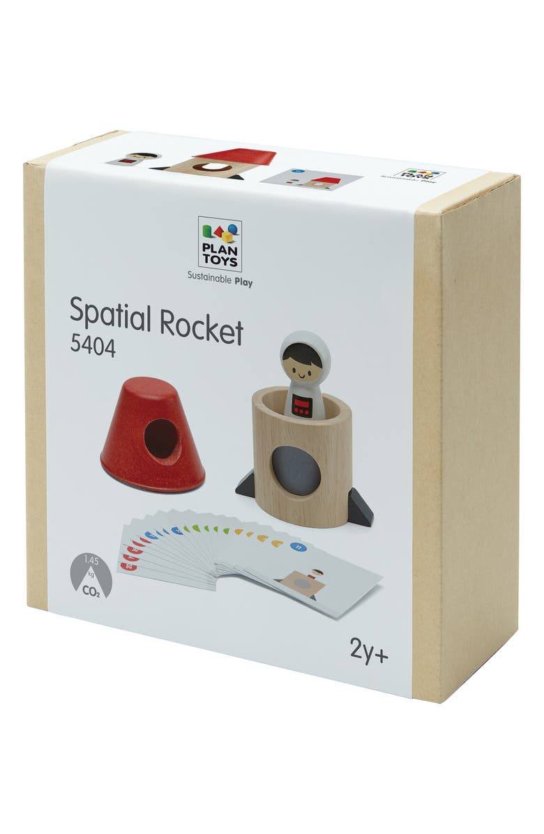 PlanToys<sup>®</sup> Spatial Rocket Playset, Alternate, color, Assorted