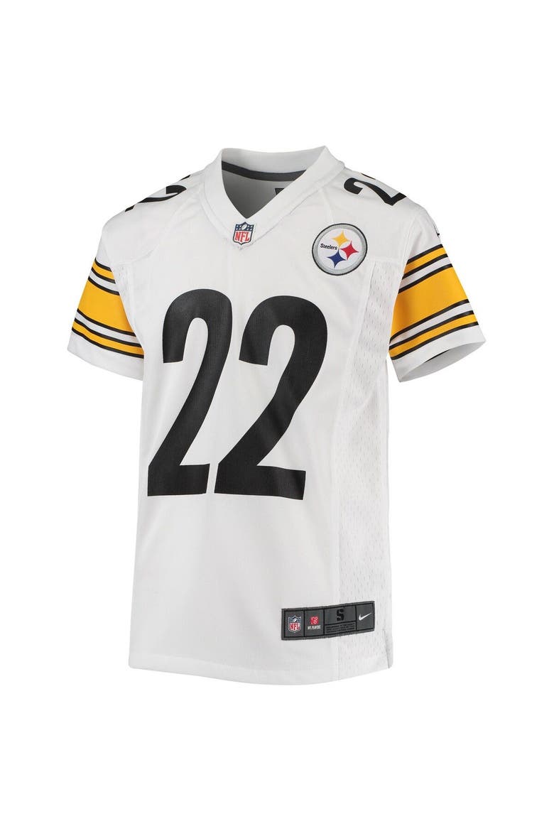 Youth Nike Najee Harris White Pittsburgh Steelers Game Jersey, Alternate, color, White