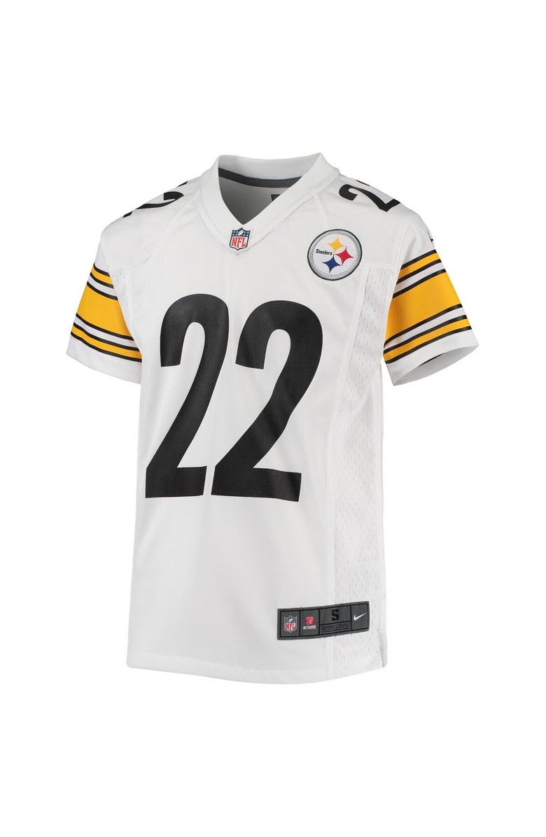 Nike Youth Nike Najee Harris White Pittsburgh Steelers Game Jersey, Alternate, color, 