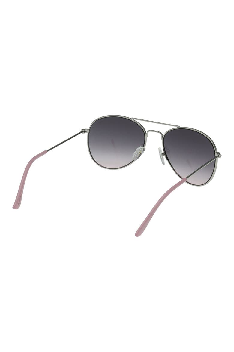 Kids' Gradient Navigator Sunglasses, Alternate, color, LIGHT NICKELTIN / GRADIENT